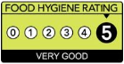 5 Star Food Hygiene Rating